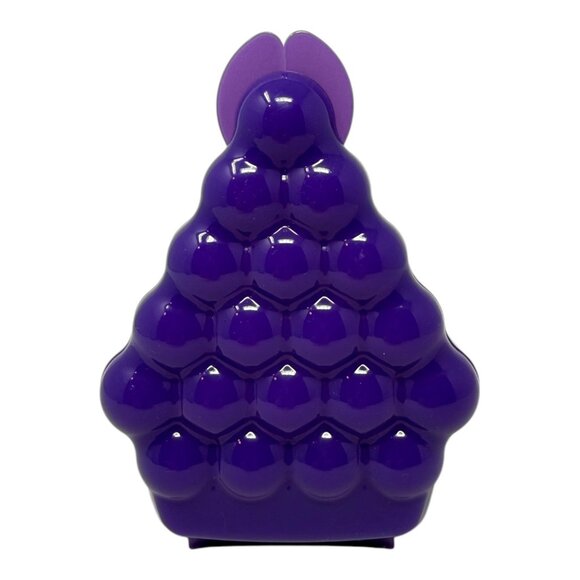 Tupperware Grape Forget Me Not Storage Container Purple Lunch Snack Hinged Lid - Picture 1 of 7